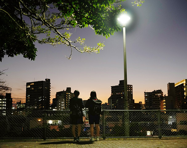 二人のお気に入りの夜景
